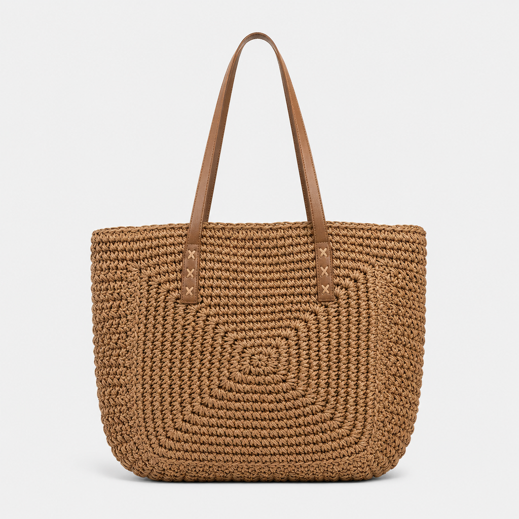 Liora | Women's Woven Shopper Bag – Summer Bag in Boho Style