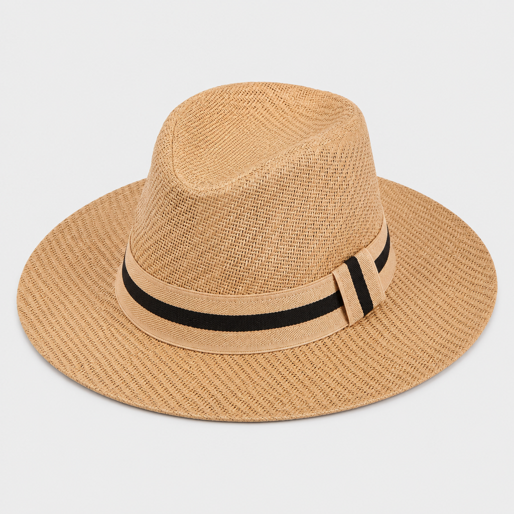Marcin | Men's Beach Hat – Woven Design with Sun Protection