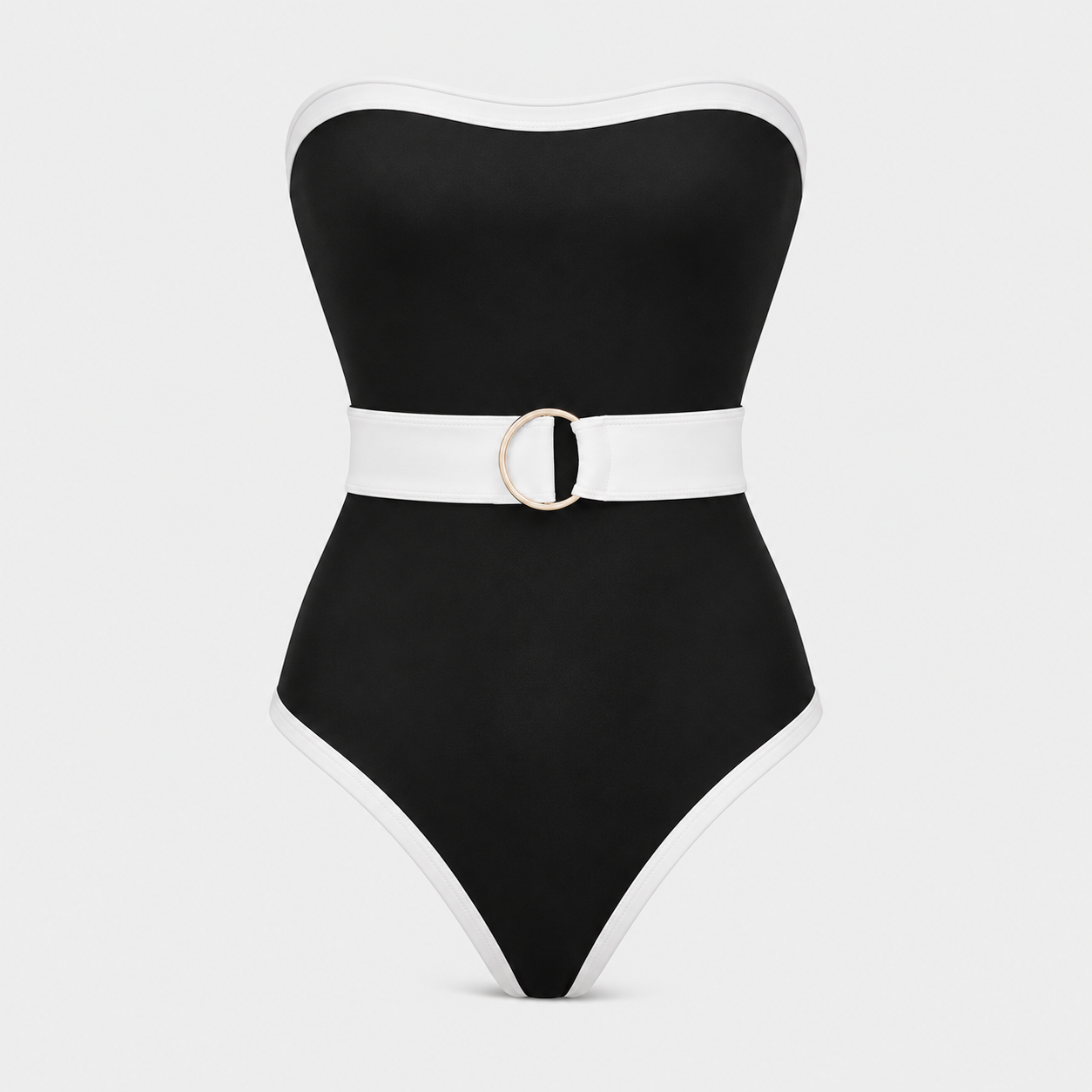 Oliwia | Women's One-Piece Swimsuit – Elegant Strapless Design