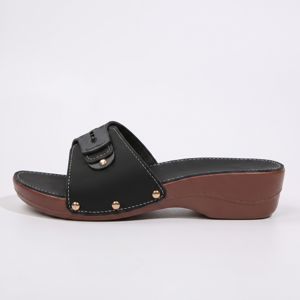 Marta | Women's Wedge Sandals – Adjustable Buckle Strap and Open Toe