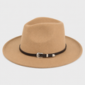 Arek | Men's Jazz Hat – Elegant Felt Style with Decorative Strap