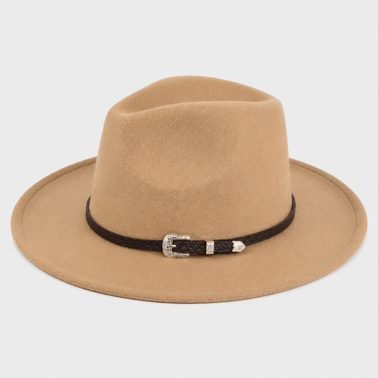 Arek | Men's Jazz Hat – Elegant Felt Style with Decorative Strap