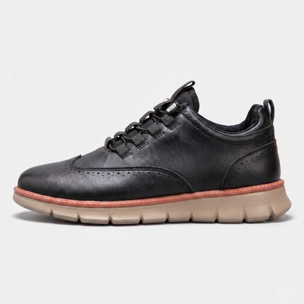 Aleksander | Men's Casual Sneakers – Lightweight Shoes with Elastic Laces