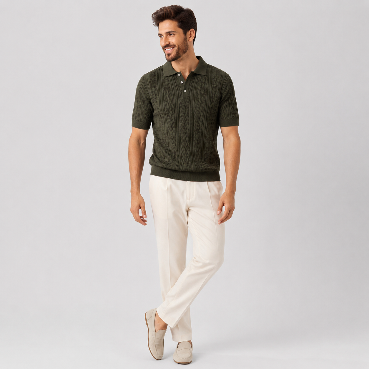 Andrzej | Men's Polo Shirt – Classic Fit and Everyday Comfort