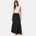 Lena | Women's Long Skirt – Flowy Style with Ruffles