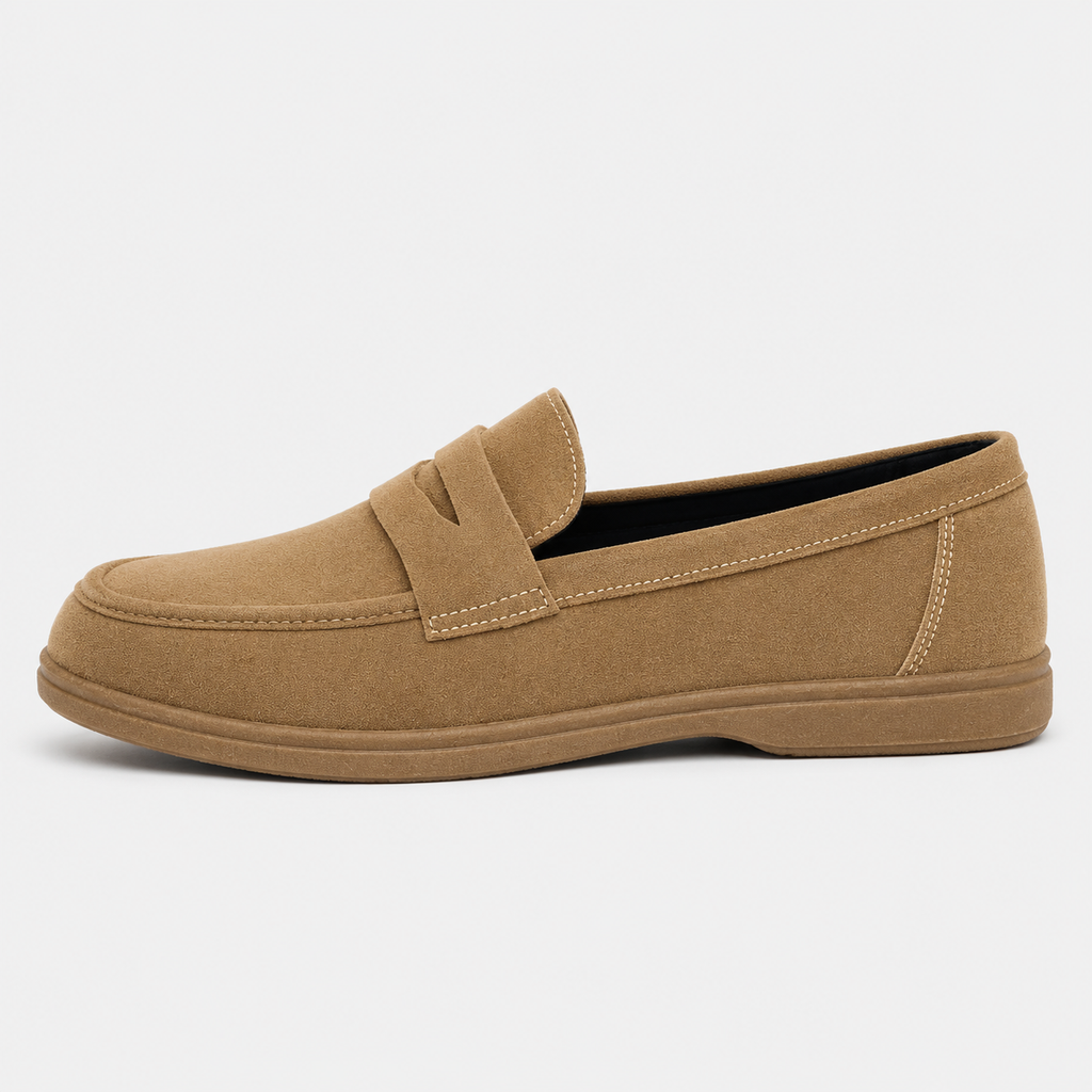 Arlo | Men's Suede Casual Loafers – Classic Comfort for Everyday Wear
