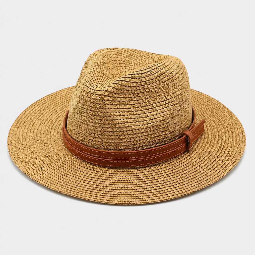 Lidia | Women's Straw Hat with Decorative Band – Style and Sun Protection