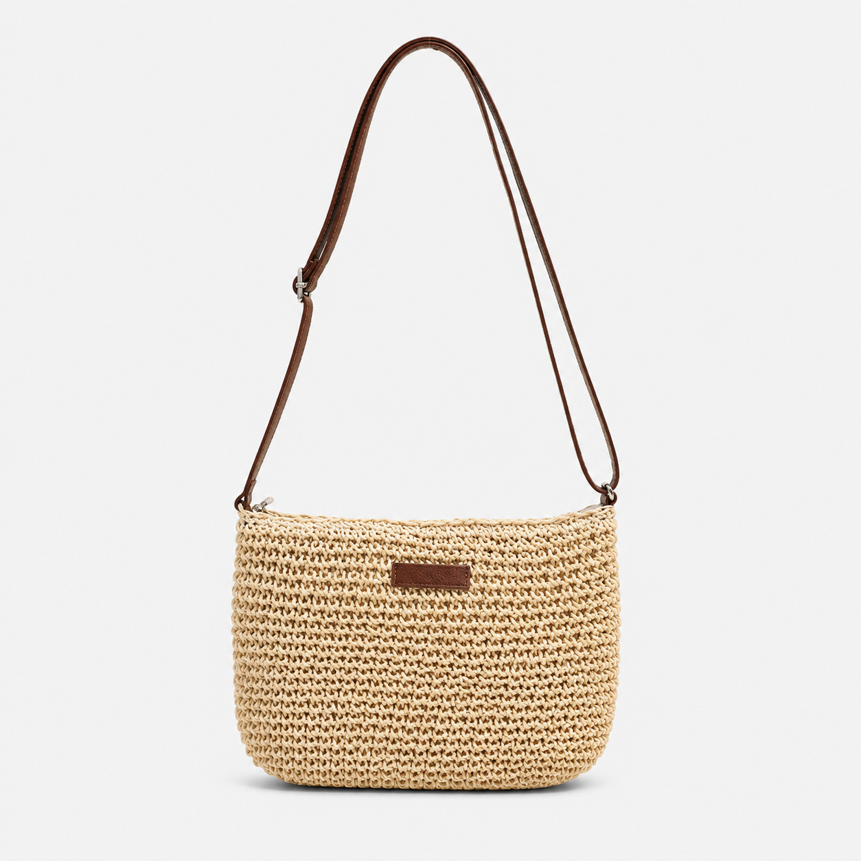 Zofia | Women's Woven Straw Shoulder Bag