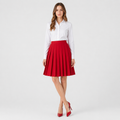 Mira | Women's Midi Skirt – Pleated Classic Design