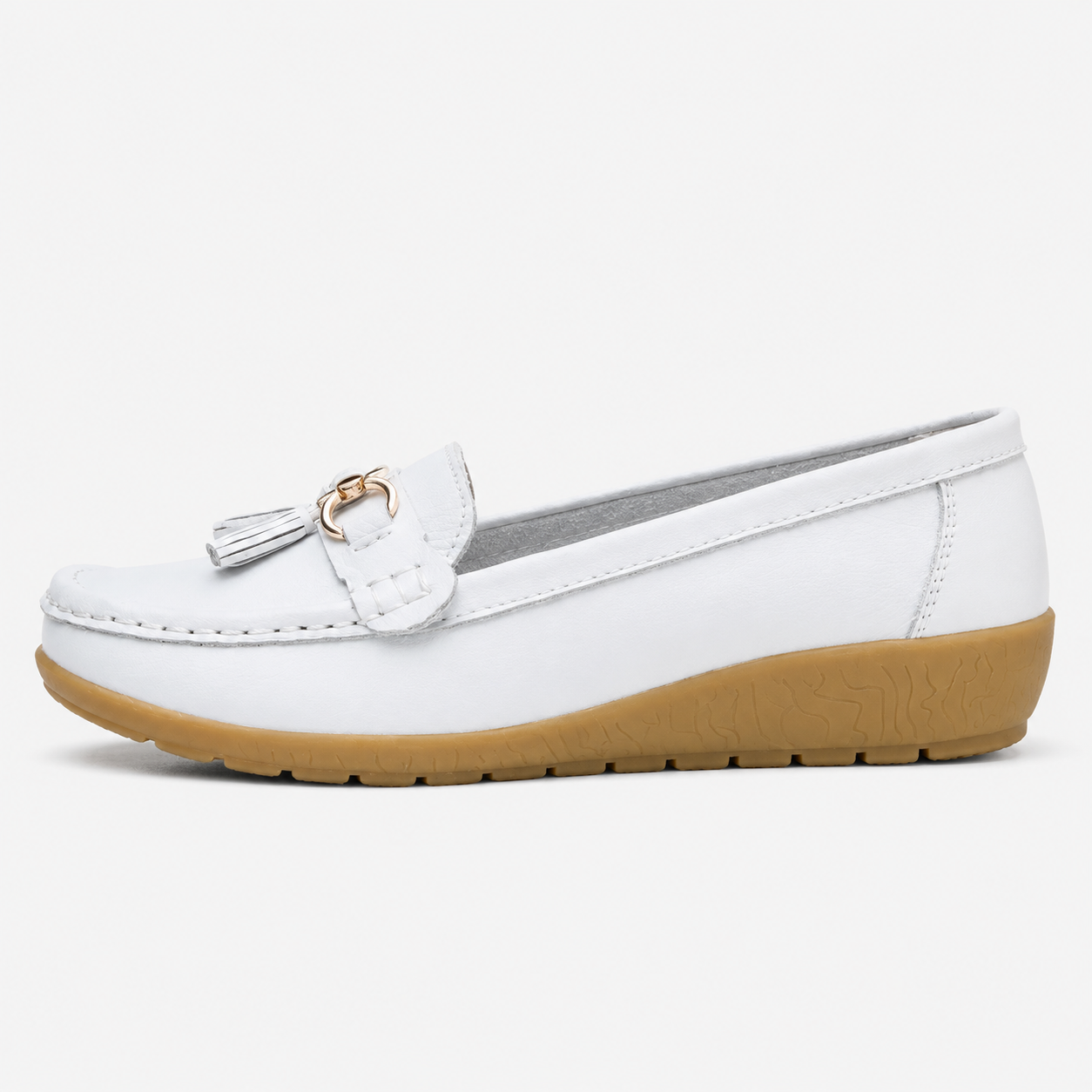 Elena | Women's Loafers with Decorative Fringe – Elegant Casual Shoes