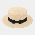 Iwona | Women's Beach Hat – Elegant Bow and Sun Protection