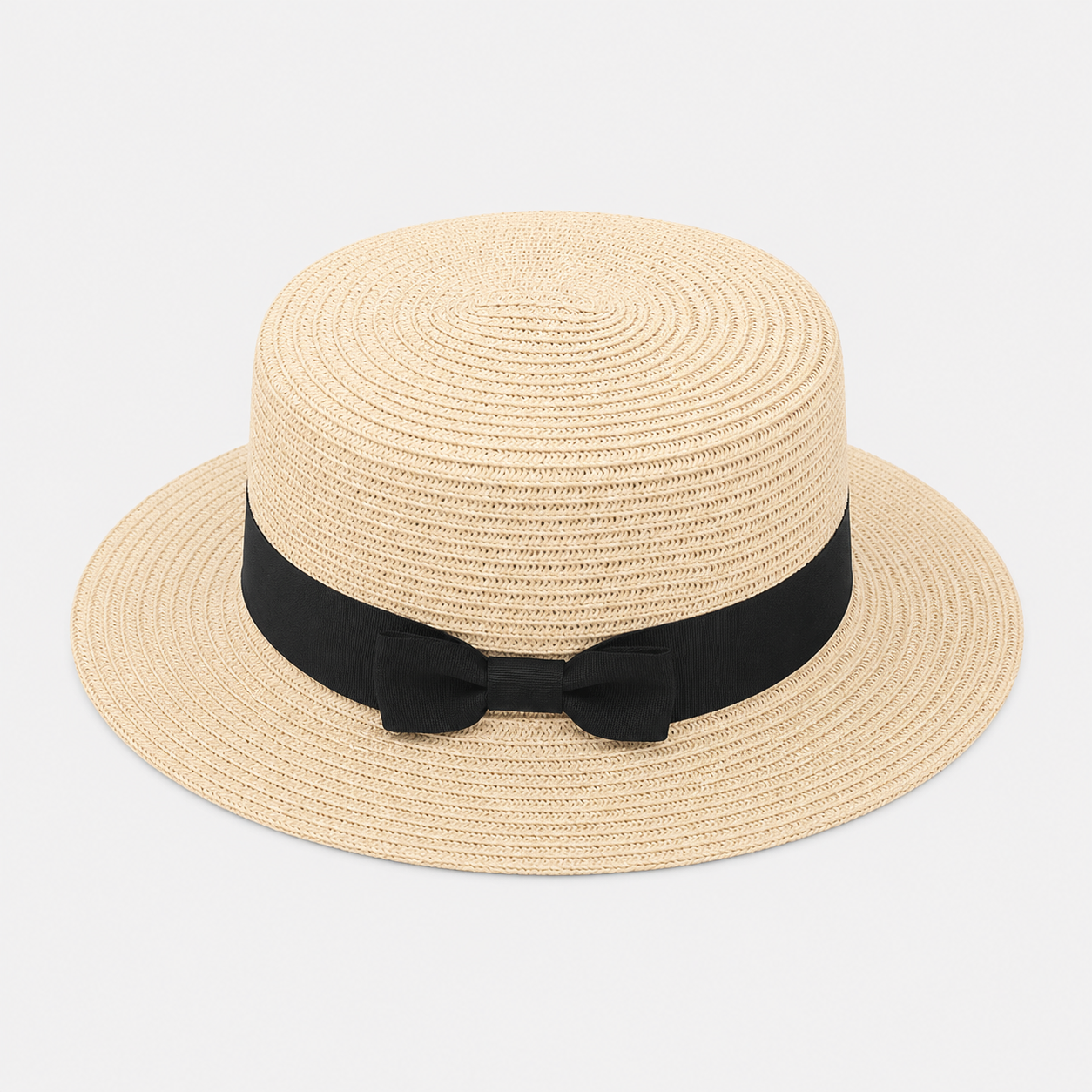 Iwona | Women's Beach Hat – Elegant Bow and Sun Protection