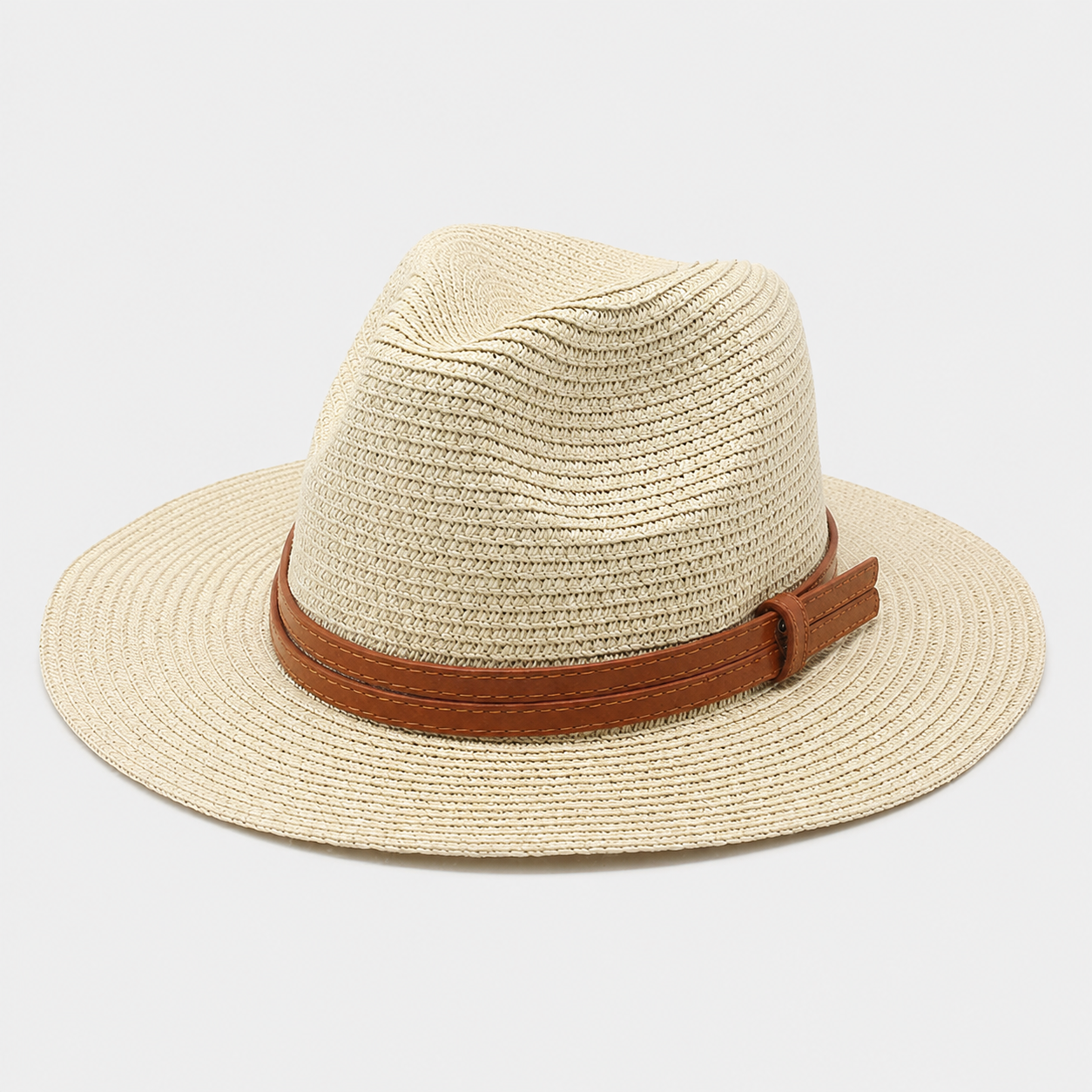 Lidia | Women's Straw Hat with Decorative Band – Style and Sun Protection