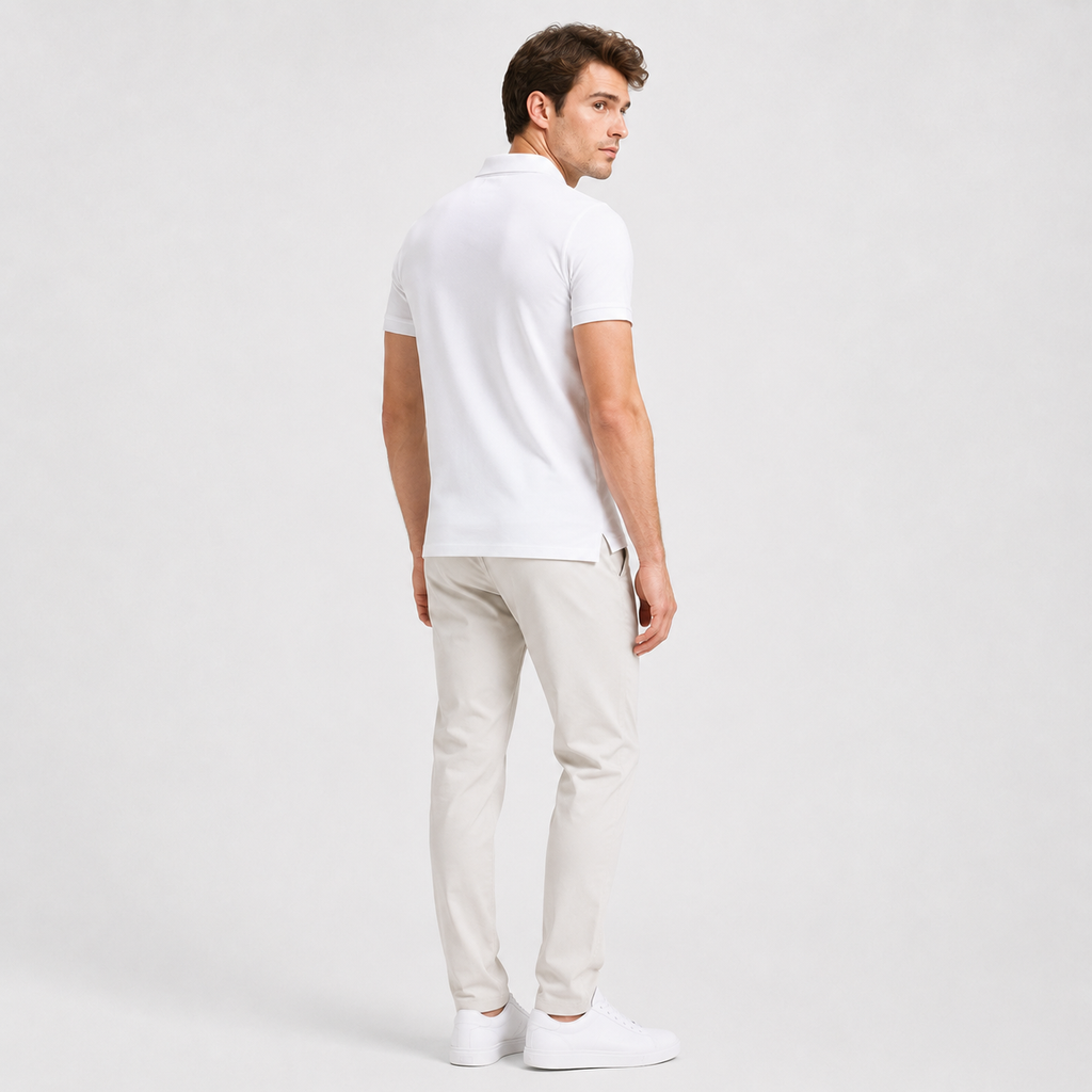 Adrian | Men's Polo Shirt – Cotton Piqué Classic Style