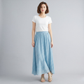 Barbara | Women's Maxi Skirt with Elastic Waist – Light Flared Fit for Everyday Wear