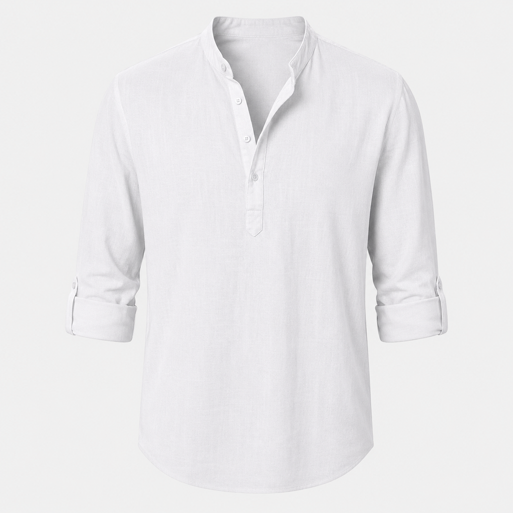 Mikołaj | Men's Casual Shirt – Lightweight Elegant Everyday Shirt