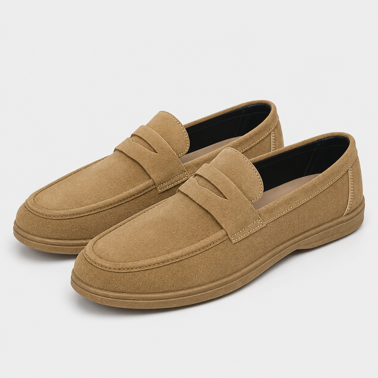 Arlo | Men's Suede Casual Loafers – Classic Comfort for Everyday Wear
