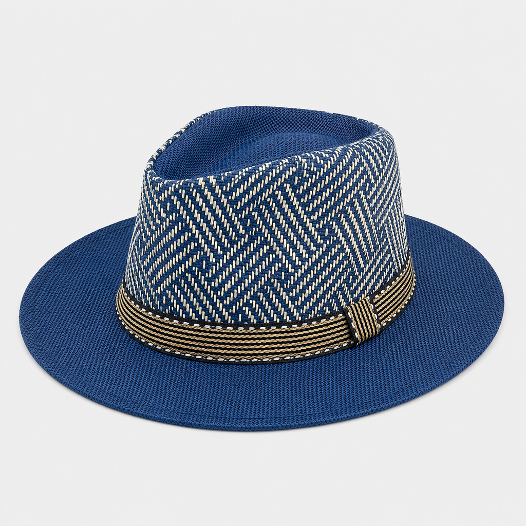 Pola | Men's Summer Hat – Woven Design with Sun Protection