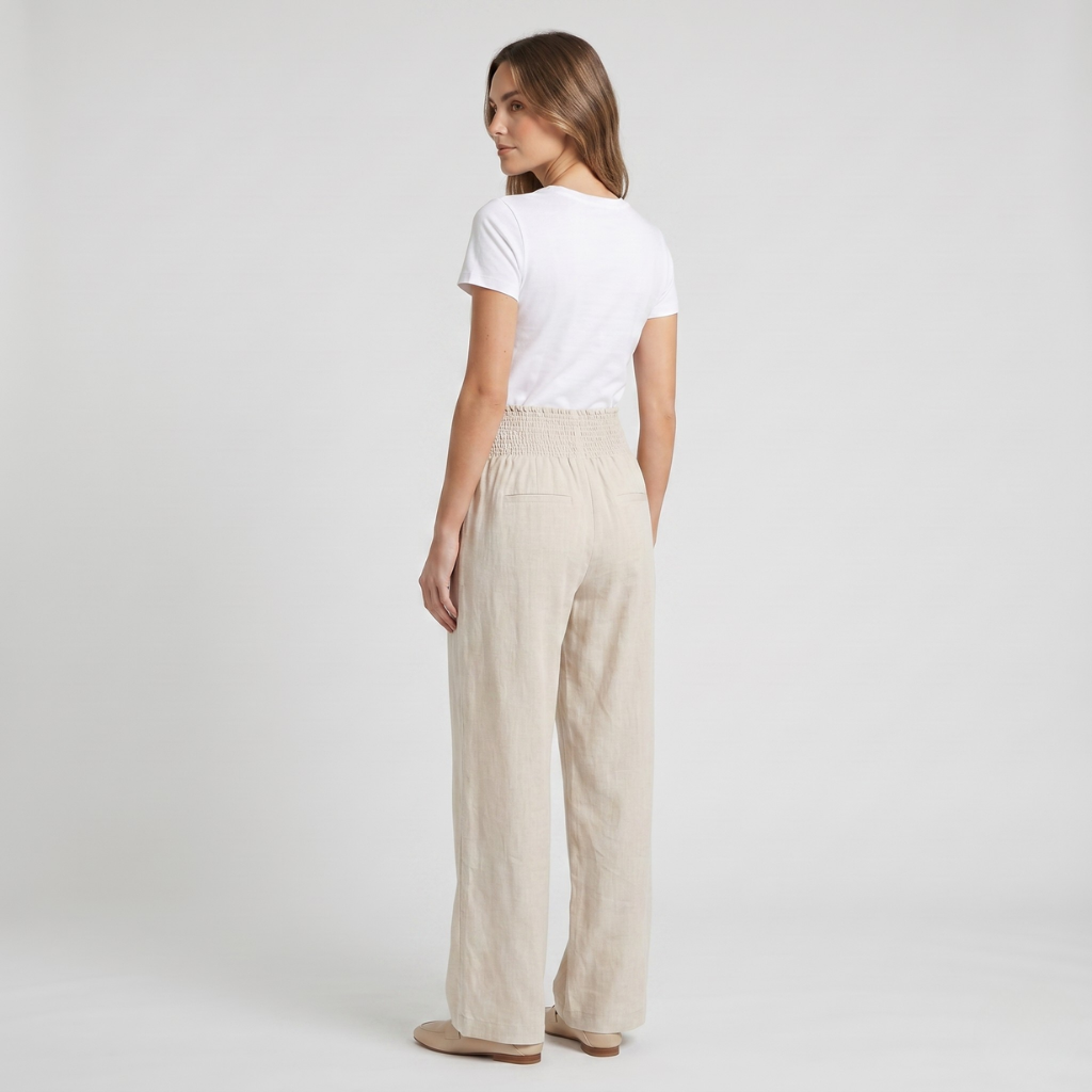 Antonina | Women's Pants with Elastic Waist – Loose Fit for Everyday Wear
