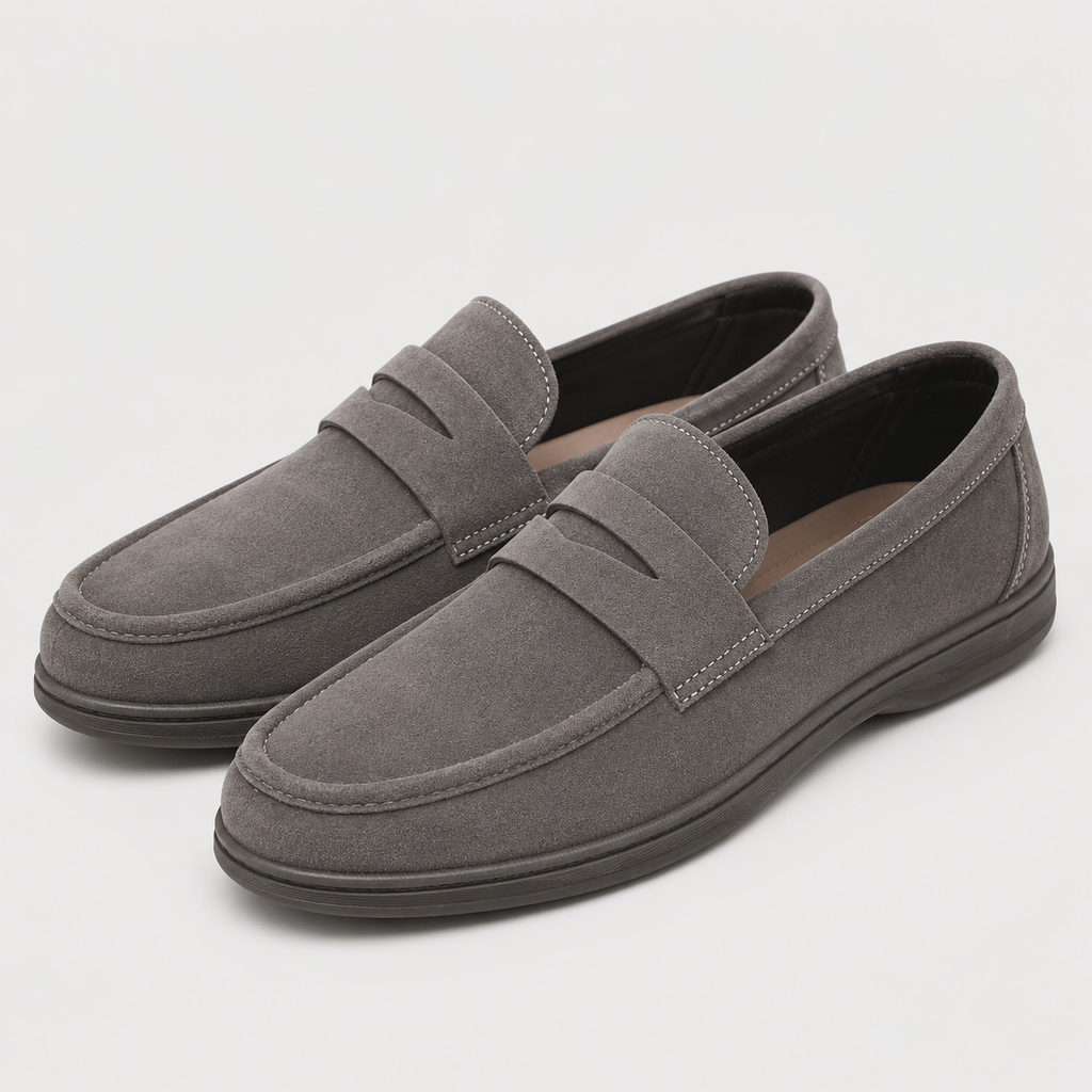 Arlo | Men's Suede Casual Loafers – Classic Comfort for Everyday Wear