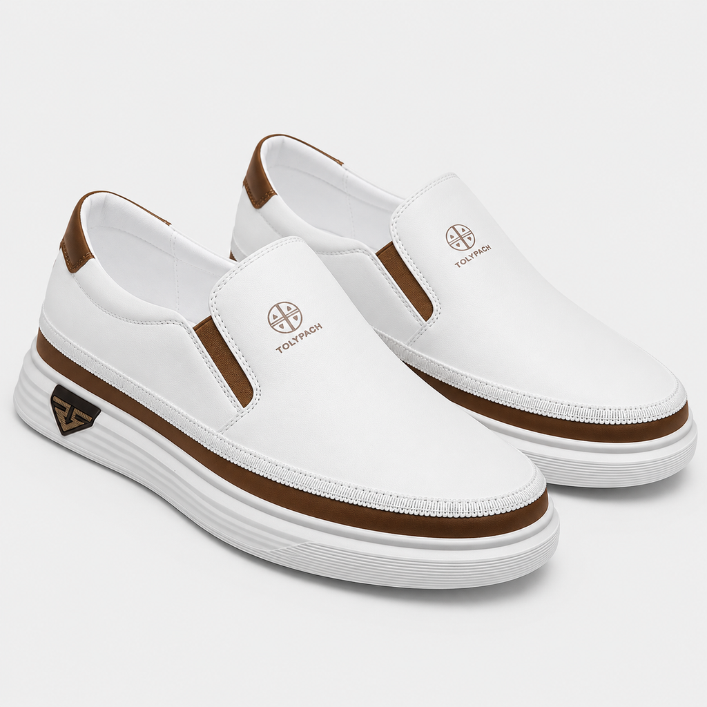Wojciech | Men's Slip-On Loafers – Modern Casual Comfort Shoes