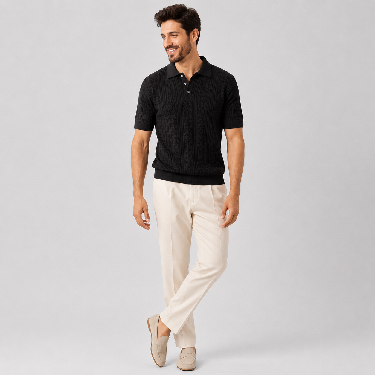 Andrzej | Men's Polo Shirt – Classic Fit and Everyday Comfort