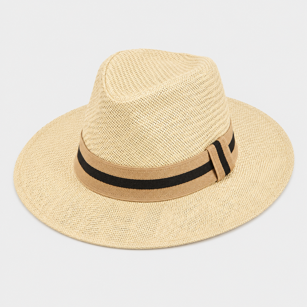 Marcin | Men's Beach Hat – Woven Design with Sun Protection