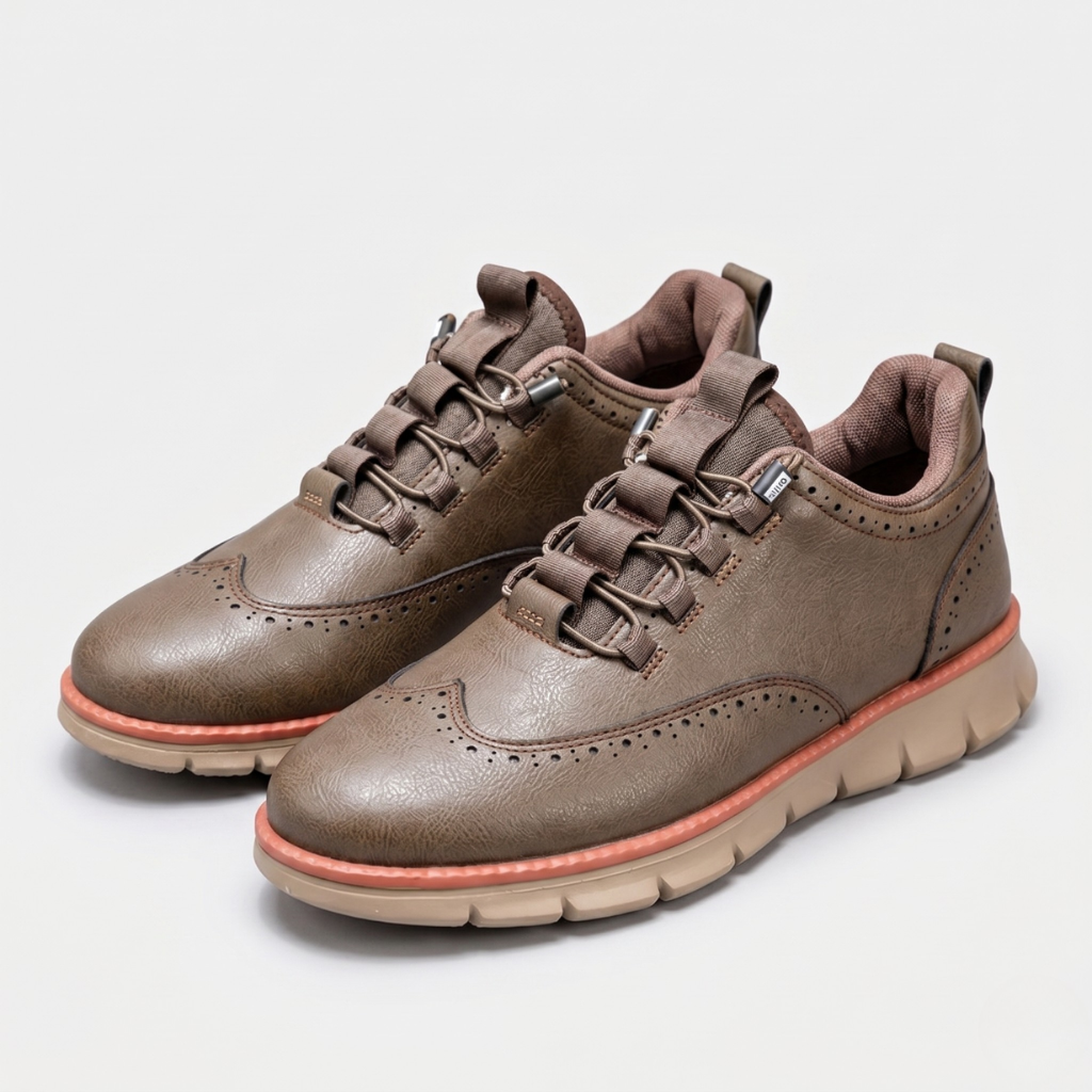 Aleksander | Men's Casual Sneakers – Lightweight Shoes with Elastic Laces