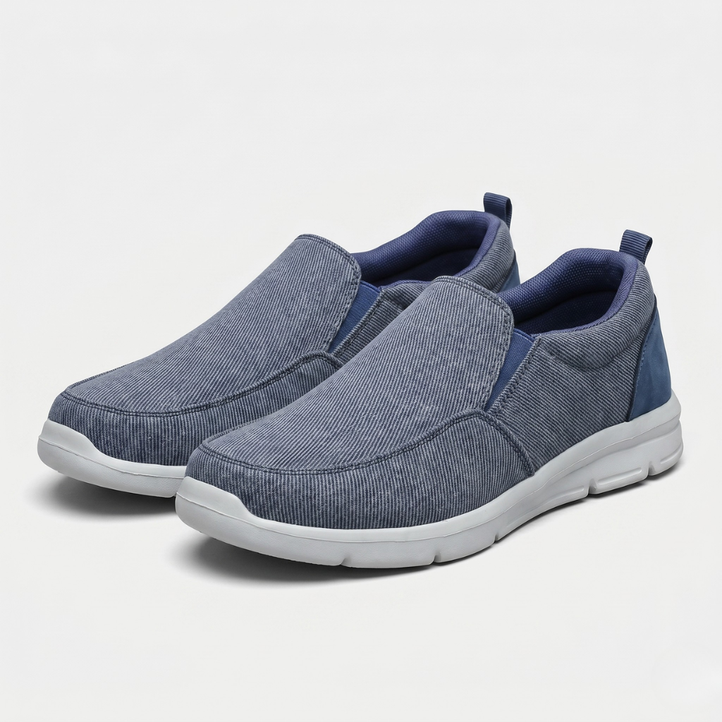 Casimir | Men's Slip-On Casual Shoes – Lightweight Canvas Slip-Ons