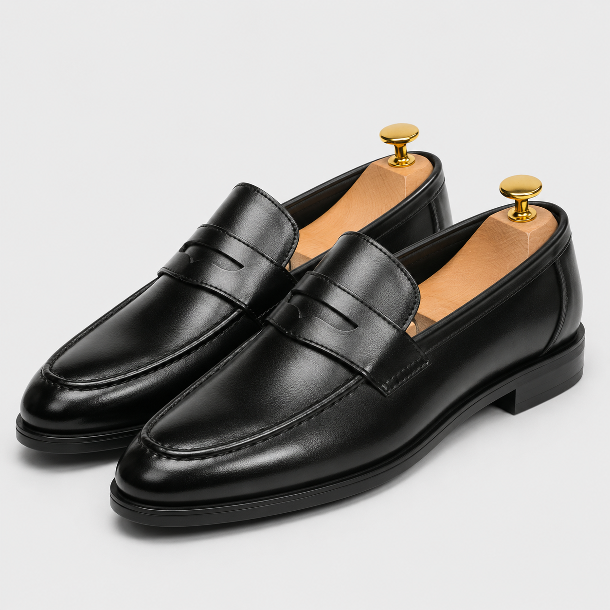 Leon | Men's Elegant Slip-On Loafers – Classic Formal Shoes