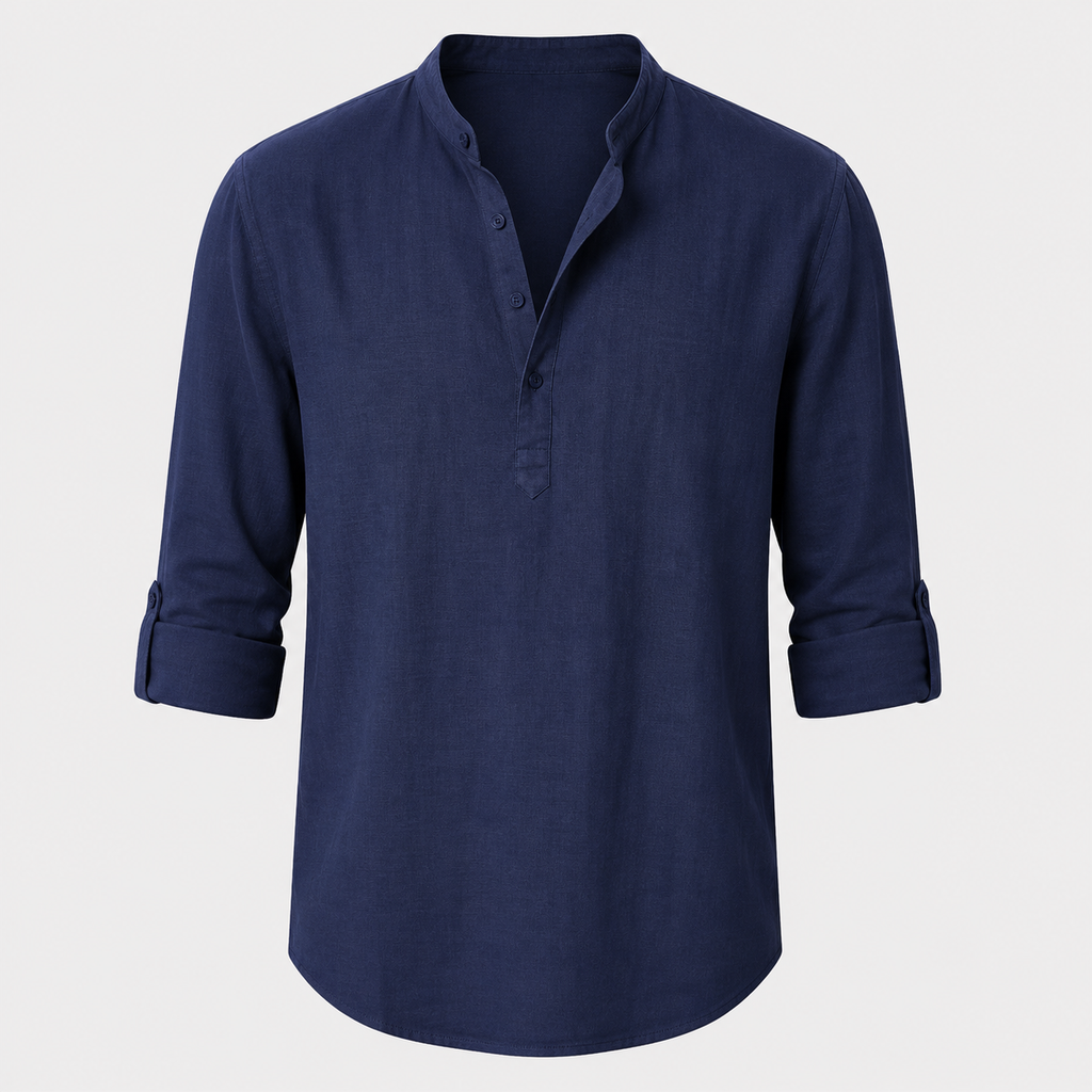 Mikołaj | Men's Casual Shirt – Lightweight Elegant Everyday Shirt