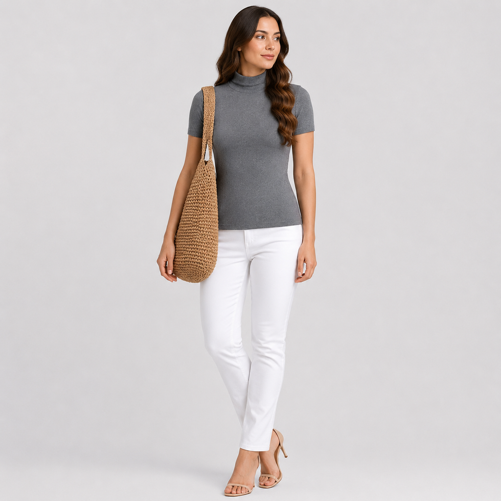 Natalia | Woven Straw Beach Bag – Women's Summer Handbag