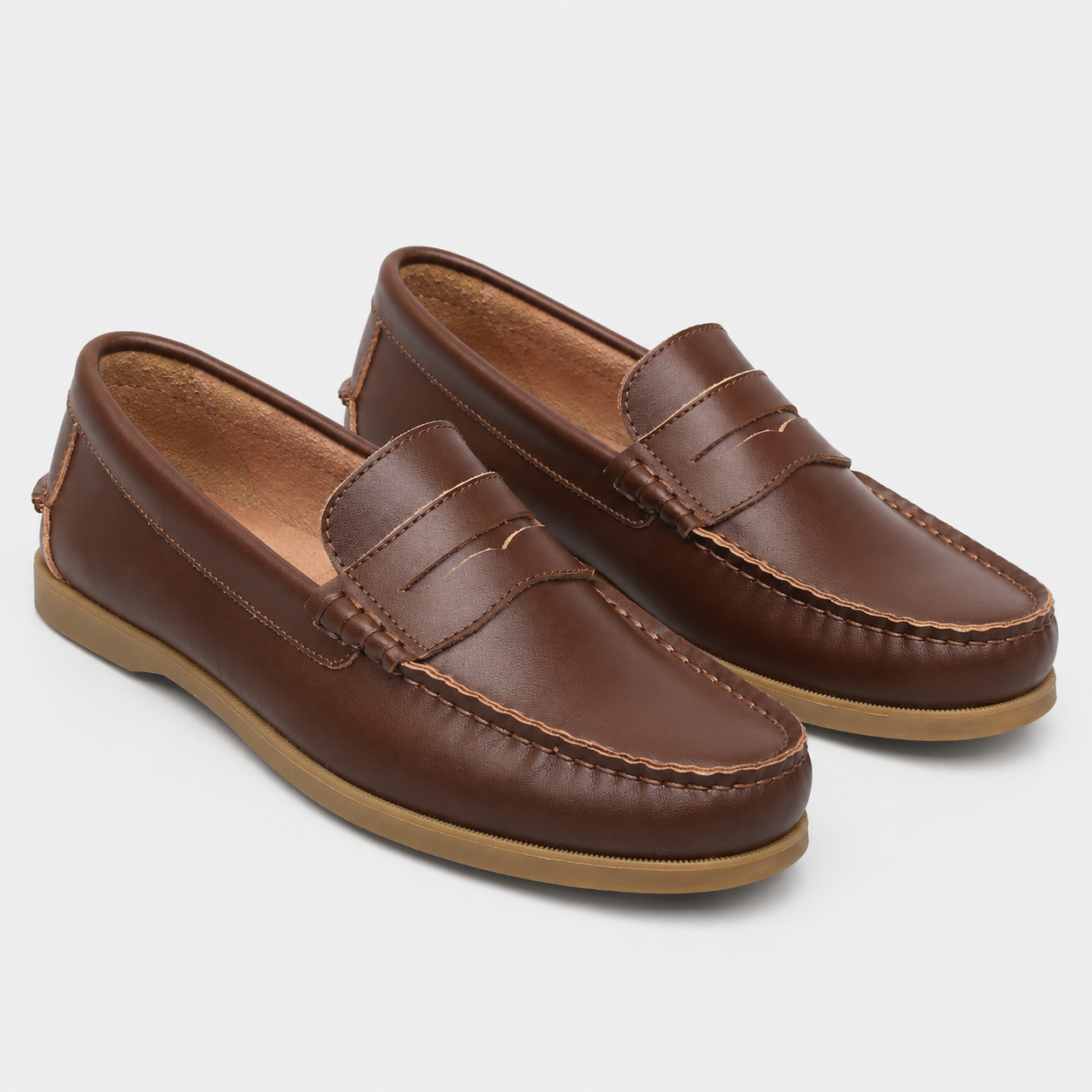 Dario | Men's Classic Leather Loafers – Elegant Casual Style