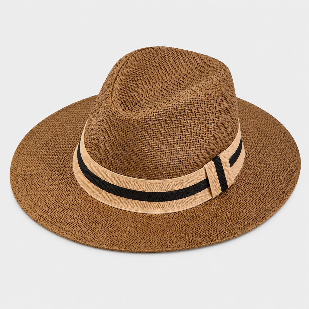 Marcin | Men's Beach Hat – Woven Design with Sun Protection