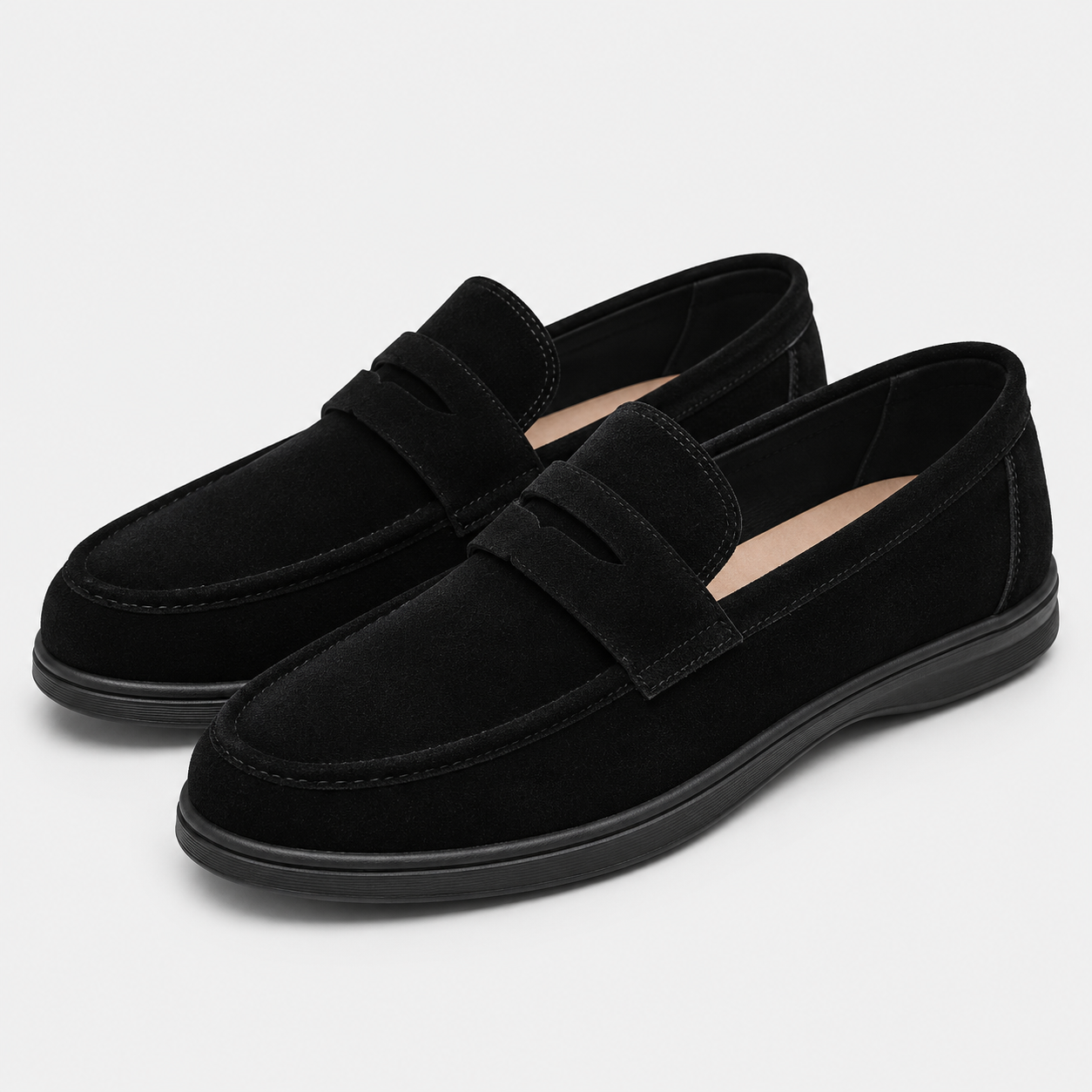 Arlo | Men's Suede Casual Loafers – Classic Comfort for Everyday Wear