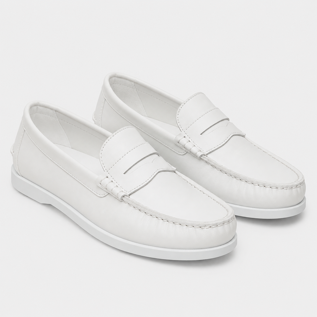 Dario | Men's Classic Leather Loafers – Elegant Casual Style