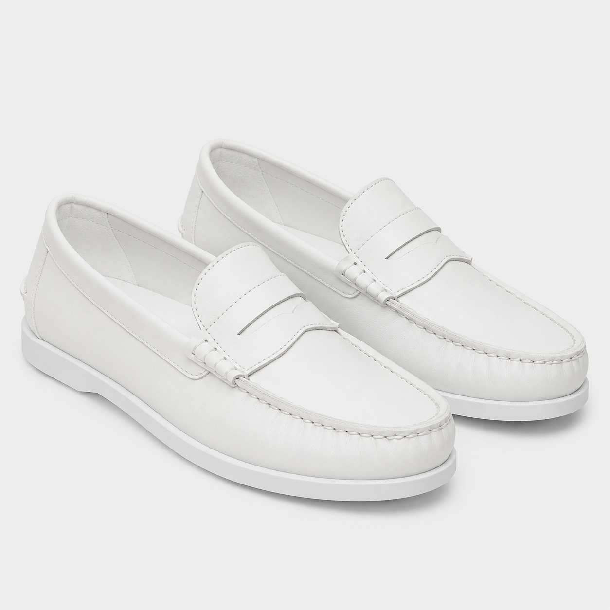 Dario | Men's Classic Leather Loafers – Elegant Casual Style