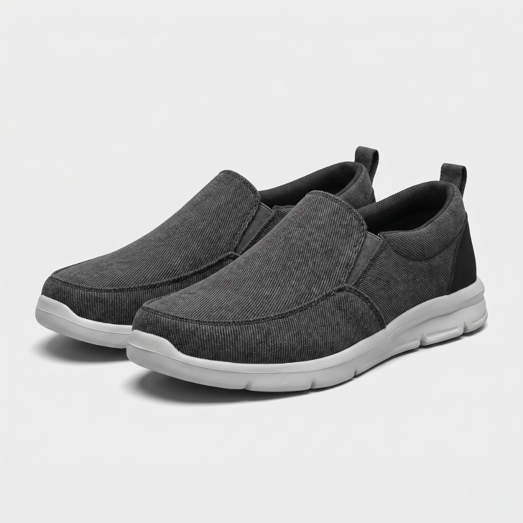 Casimir | Men's Slip-On Casual Shoes – Lightweight Canvas Slip-Ons