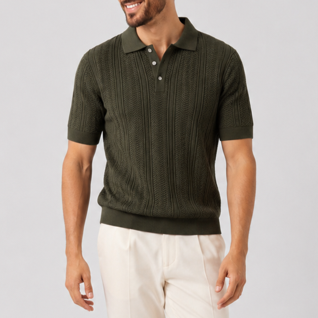 Andrzej | Men's Polo Shirt – Classic Fit and Everyday Comfort
