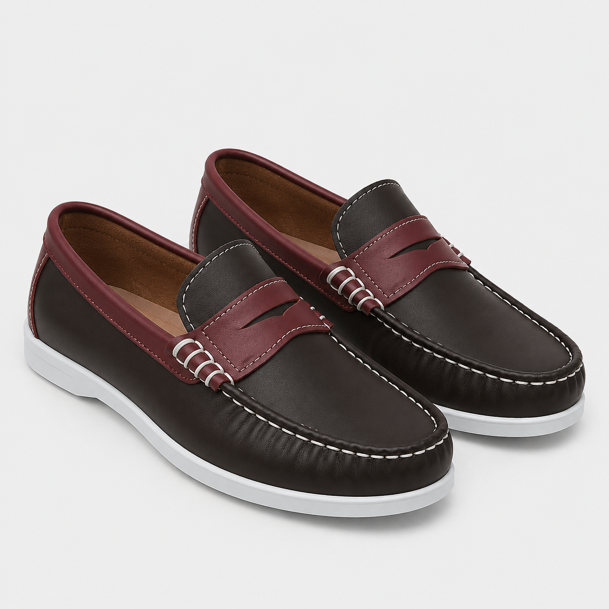 Dario | Men's Classic Leather Loafers – Elegant Casual Style