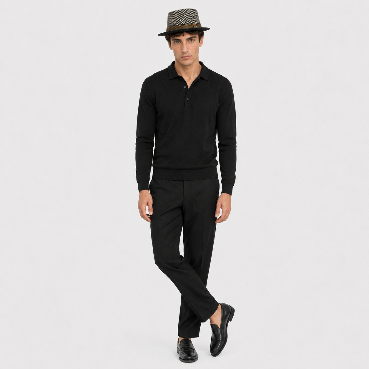 Pola | Men's Summer Hat – Woven Design with Sun Protection