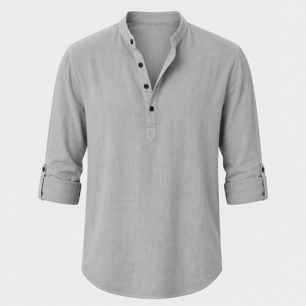 Mikołaj | Men's Casual Shirt – Lightweight Elegant Everyday Shirt