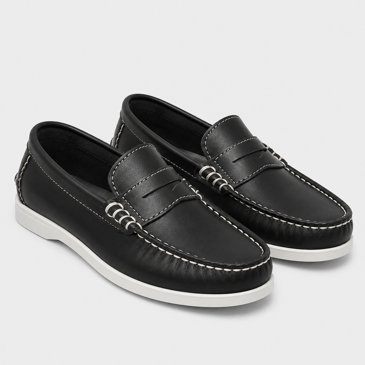 Dario | Men's Classic Leather Loafers – Elegant Casual Style