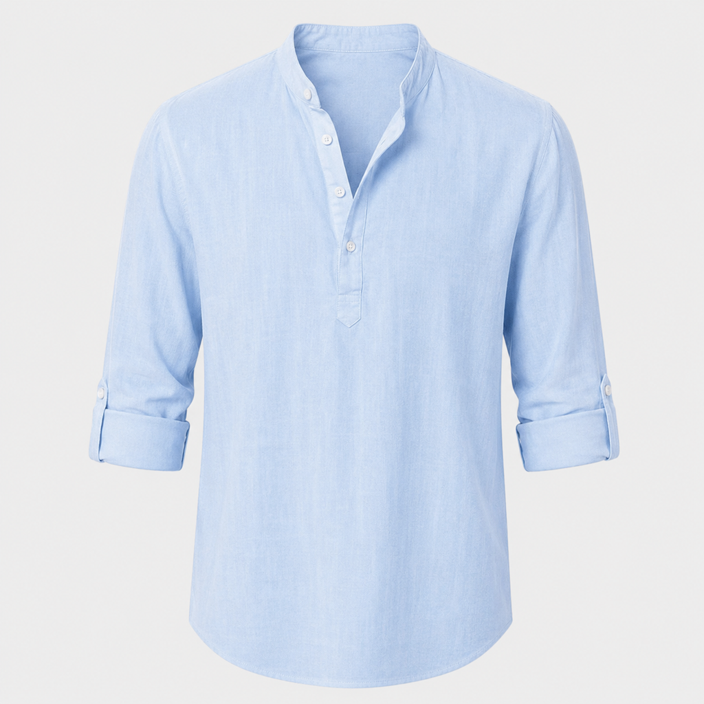 Mikołaj | Men's Casual Shirt – Lightweight Elegant Everyday Shirt