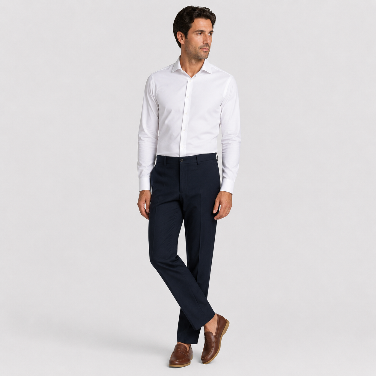 Dario | Men's Classic Leather Loafers – Elegant Casual Style