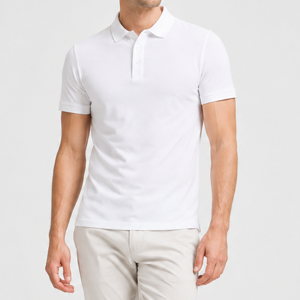 Adrian | Men's Polo Shirt – Cotton Piqué Classic Style